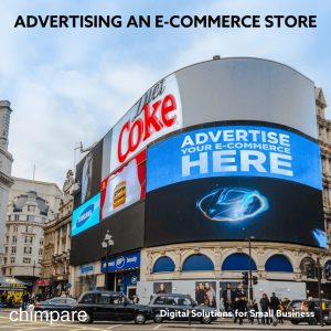 Advertising an E-commerce store
